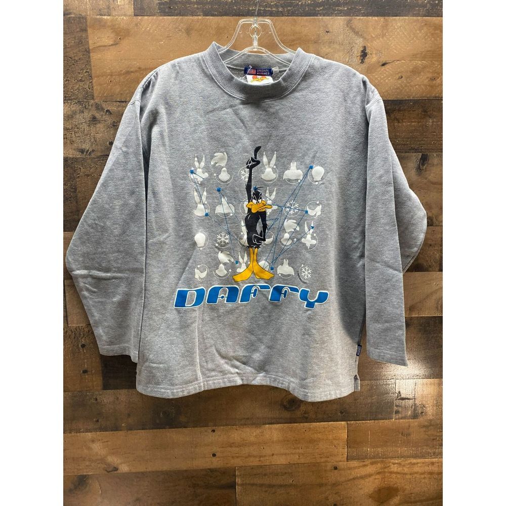 Looney Tunes Daffy "Original Marines" Pullover Sweatshirt